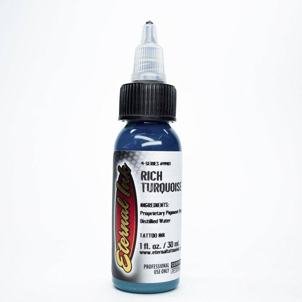 Tinta Eternal Ink | M - Series | Rich Turquoise - Soulflower Shop