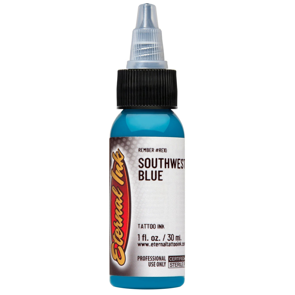Tinta Eternal Ink | Rember | Southwest Blue - Soulflower Shop