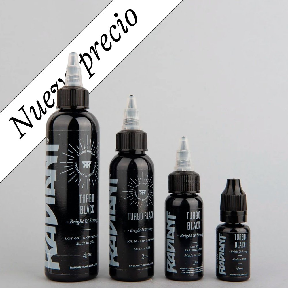 Tinta Radiant Colors | Turbo Black - Soulflower Shop