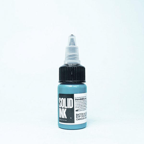 Tinta Solid Ink | Cancun blue (1 oz. & 1/2 oz.) - Soulflower Shop