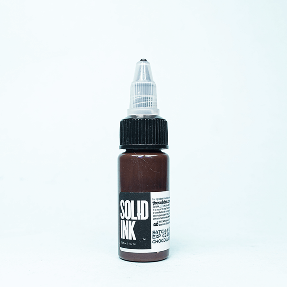 Tinta Solid Ink | Chocolate (1 oz. & 1/2 oz.) - Soulflower Shop