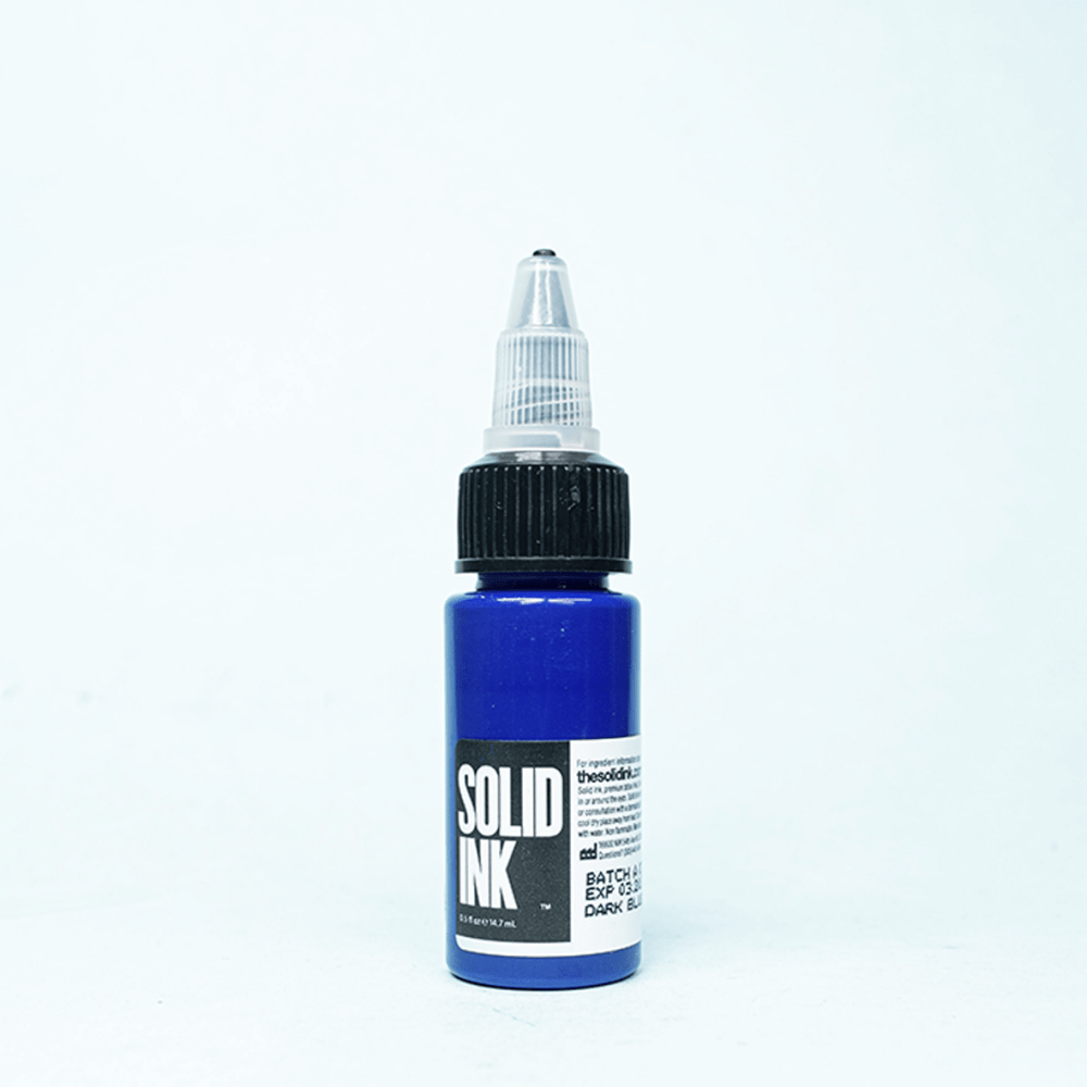 Tinta Solid Ink | Dark Blue (1 oz.) - Soulflower Shop