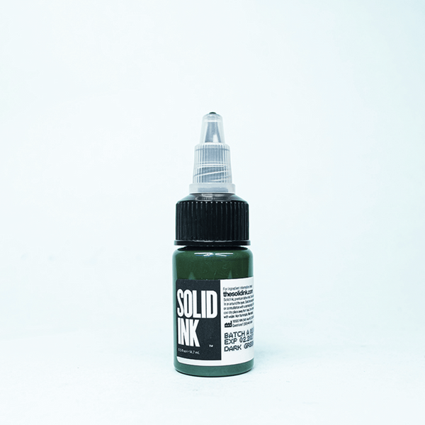 Tinta Solid Ink | Dark Green (1 oz. & 1/2 oz.) - Soulflower Shop