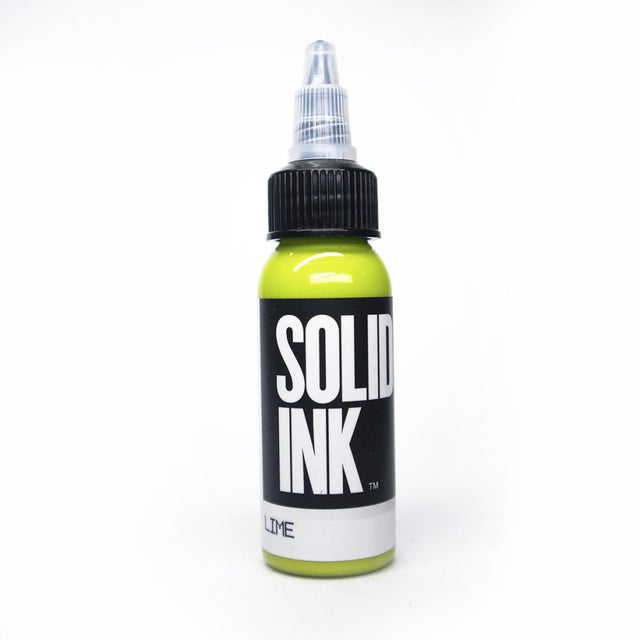 Tinta Solid Ink | Lime (1 oz. & 1/2 oz.) - Soulflower Shop