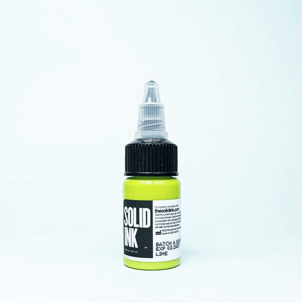 Tinta Solid Ink | Lime (1 oz. & 1/2 oz.) - Soulflower Shop