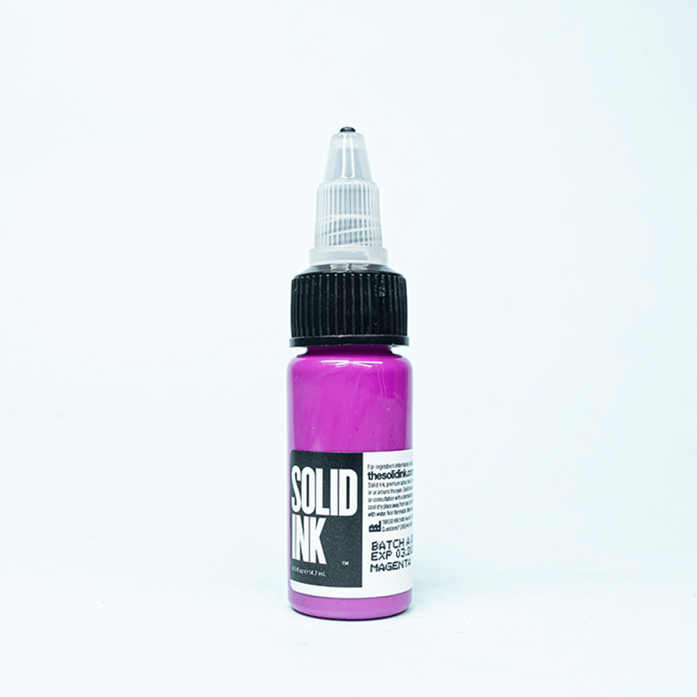 Tinta Solid Ink | Magenta (1 oz. & 1/2 oz.) - Soulflower Shop