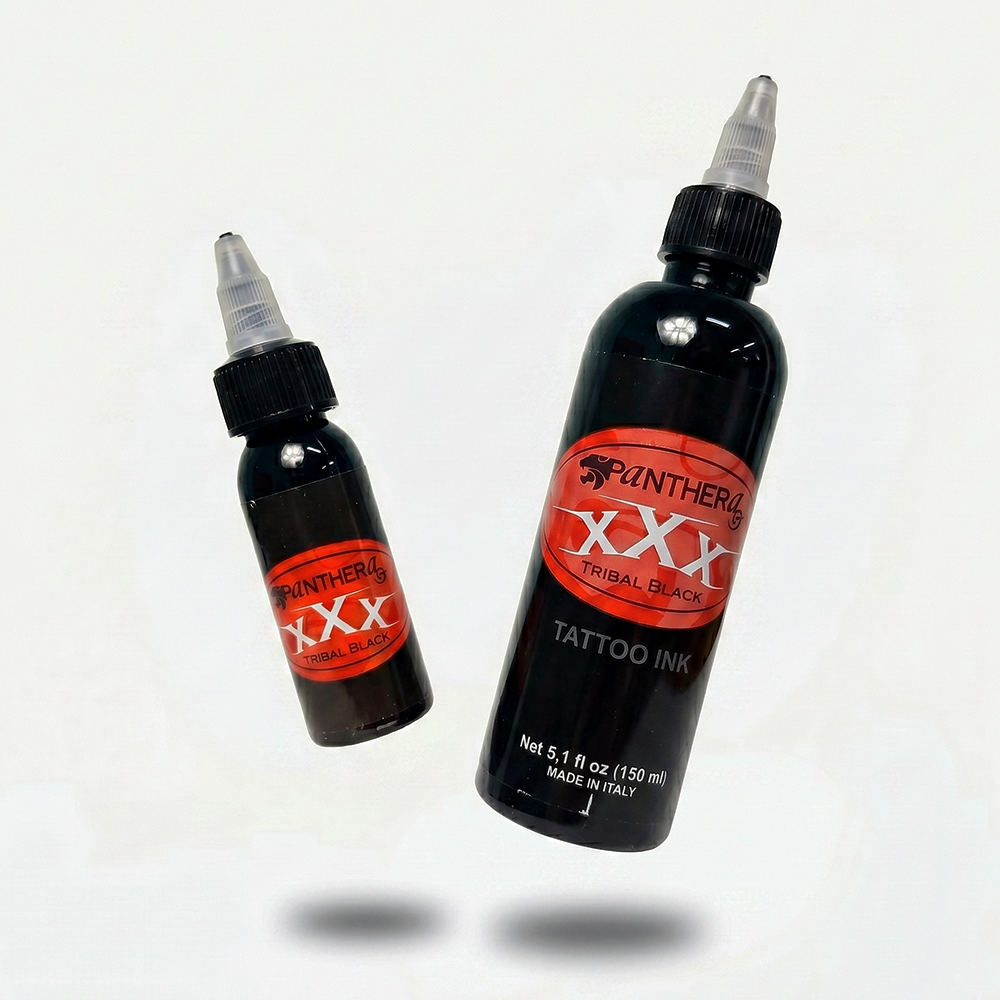 Panthera | Tinta para Tatuaje | XXX Tribal Black