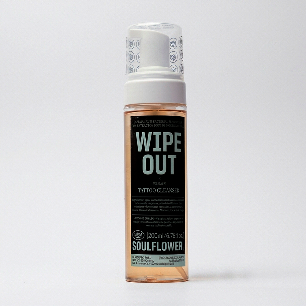Mayoreo | Soulflower | Espuma | Wipe Out (200 ml.) Paquete 25pz & 50pz