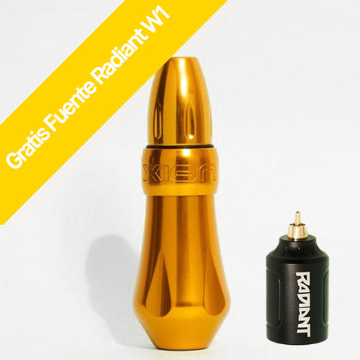 FK IRONS | Máquina Pen | Spektra Xion (Gorilla Gold Rush) | Gratis fuente radiant