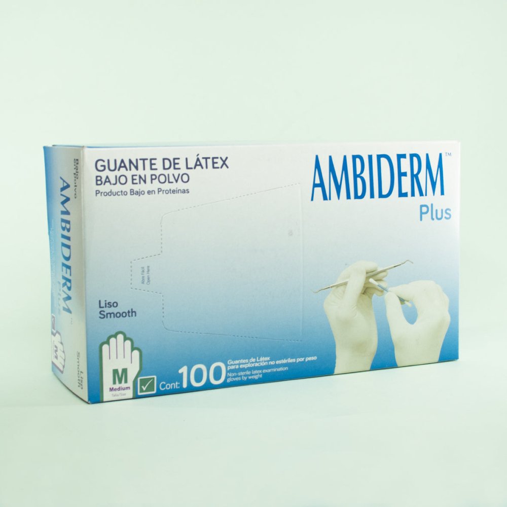 AMBIDERM | Guantes | Plus Mediano (Verde) - Soulflower Shop