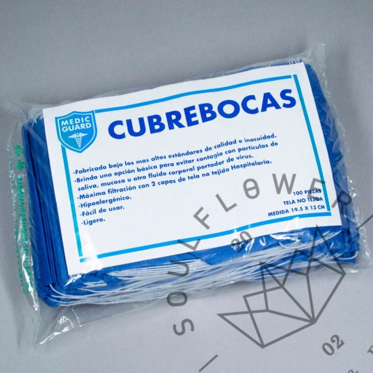 Medic Guard | Cubrebocas | Desechable (2 Capas) - Soulflower Shop