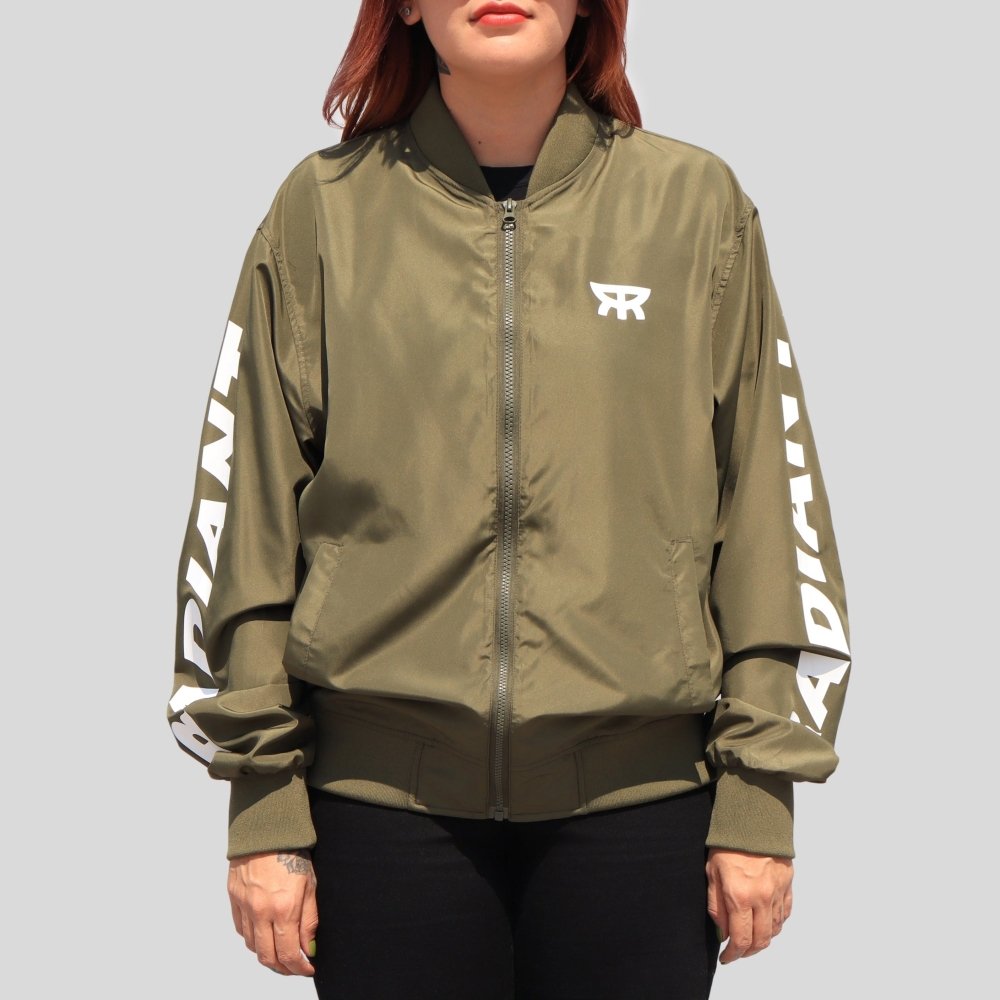 Radiant | Chamarra | Bomber (Dark Green) - Soulflower Shop