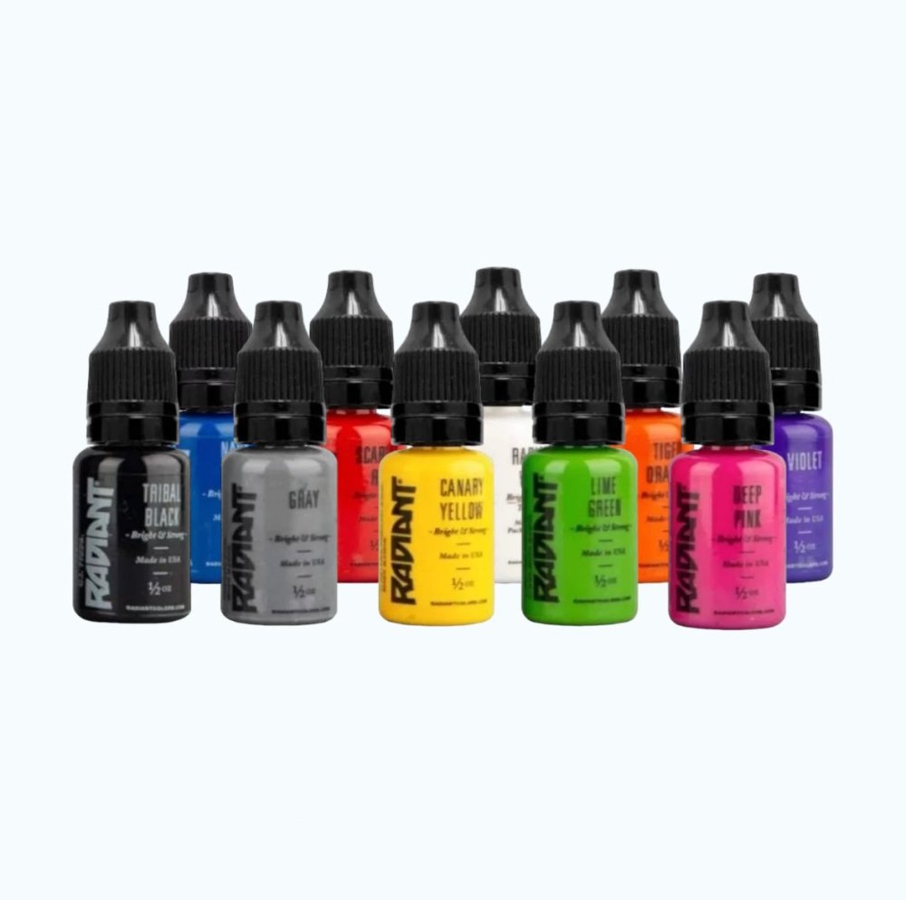 Set Radiant Colors | 10 Tintas (½ oz.) - Soulflower Shop