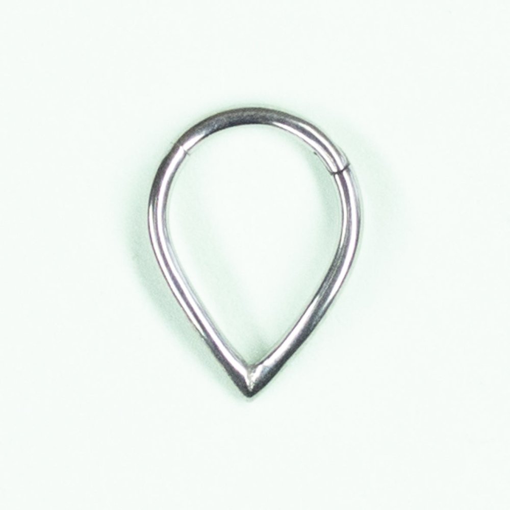 Soulflower | Argolla Piercing | Acero (Gota) - Soulflower Shop