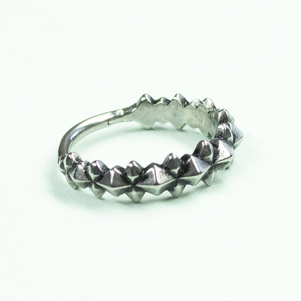 Soulflower | Argolla Piercing | Acero (Picos) - Soulflower Shop