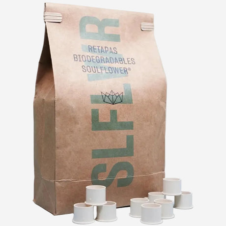 Soulflower | Retapas Biodegradables (11 mm.) - Soulflower Shop