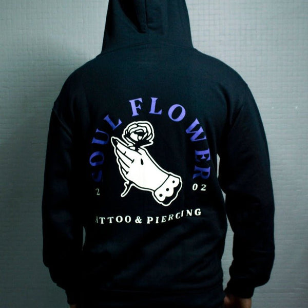 Soulflower | Sudadera con Gorro | Flor (Unisex) - Soulflower Shop