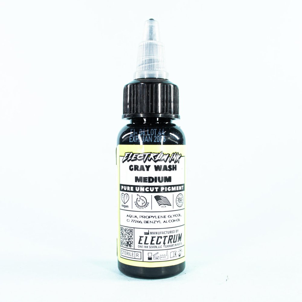 Tinta Electrum Ink | 2 Gray Wash Medium (1 oz.) - Soulflower Shop