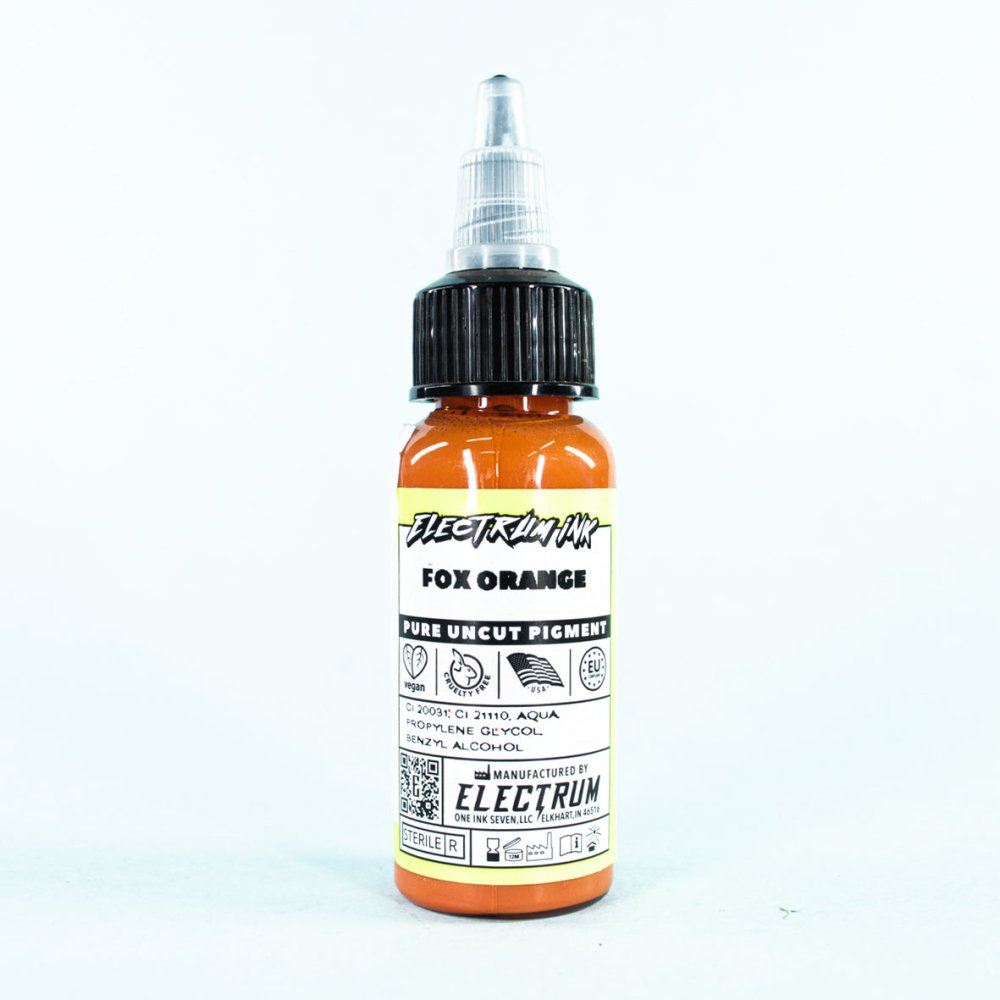 Tinta Electrum Ink | Fox Orange (1 oz.) - Soulflower Shop