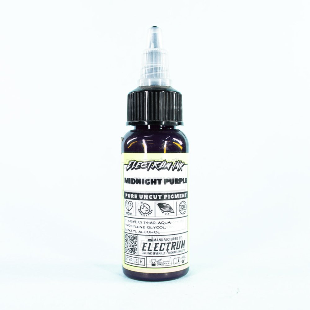 Tinta Electrum Ink | Midnight Purple (1 oz.) - Soulflower Shop