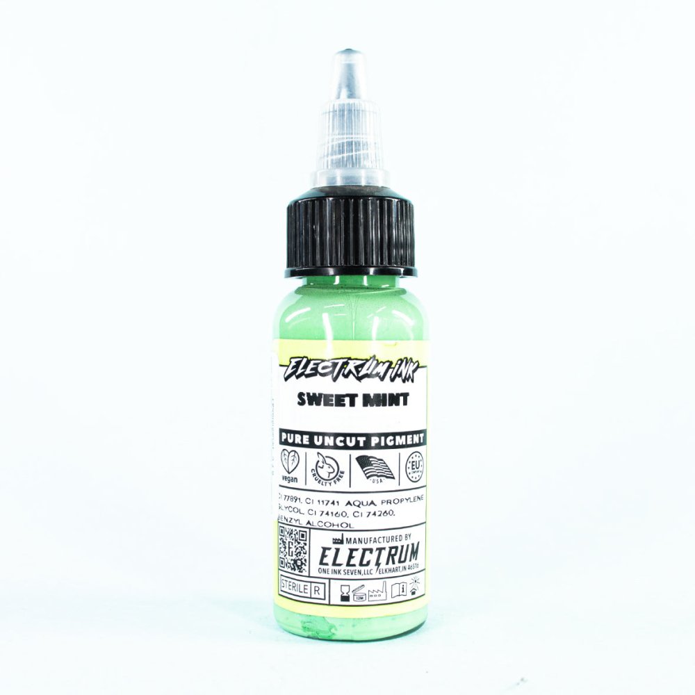 Tinta Electrum Ink | Sweet Mint (1 oz.) - Soulflower Shop