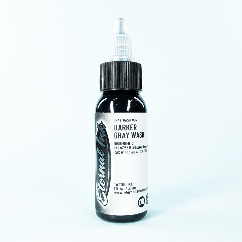 Tinta Eternal Ink | Gray Wash | Darker (04) - Soulflower Shop