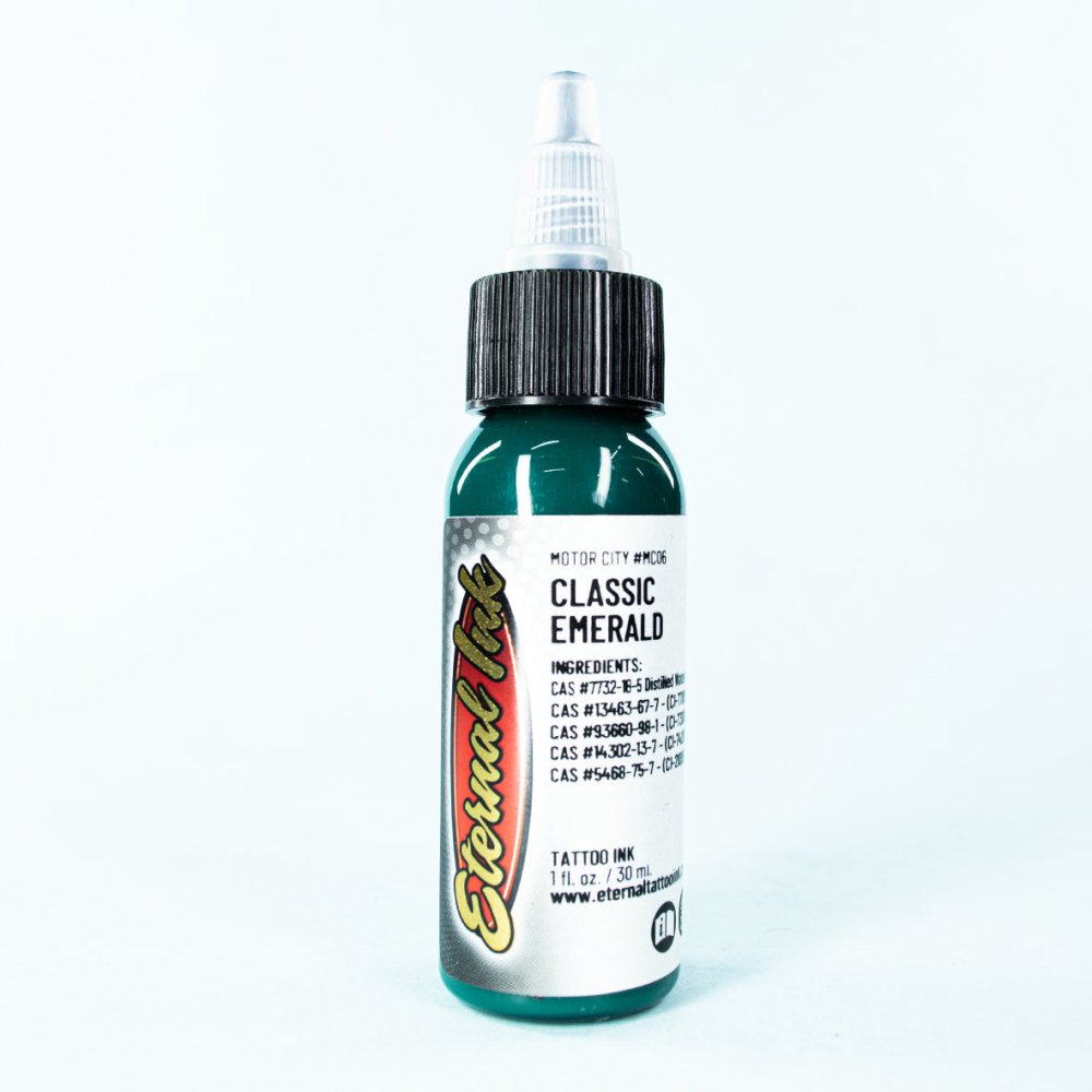 Tinta Eternal Ink | Motor City | Classic Emerald - Soulflower Shop