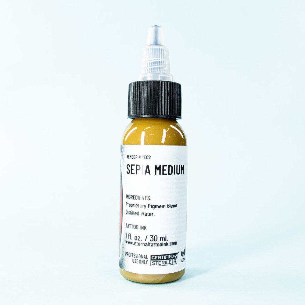 Tinta Eternal Ink | Rember | Sepia Medium - Soulflower Shop