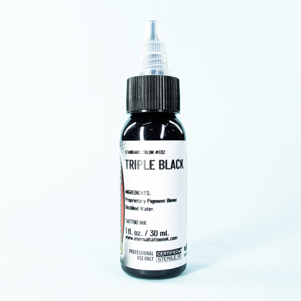 Tinta Eternal Ink | Triple Black - Soulflower Shop