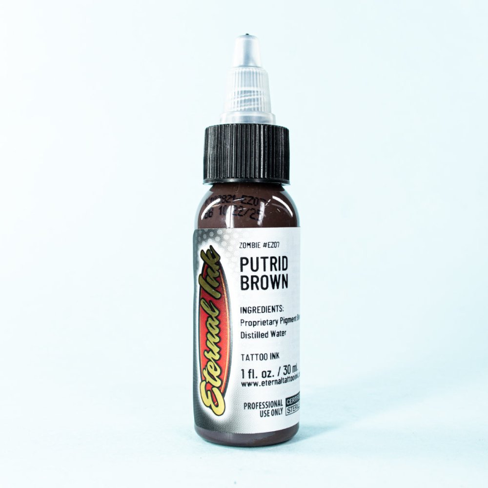 Tinta Eternal Ink | Zombie | Putrid Brown - Soulflower Shop