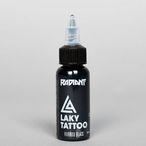 Tinta Radiant Colors | Laky Tattoo | Horror Black - Soulflower Shop