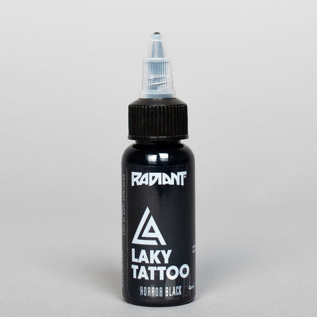 Tinta Radiant Colors | Laky Tattoo | Horror Black - Soulflower Shop