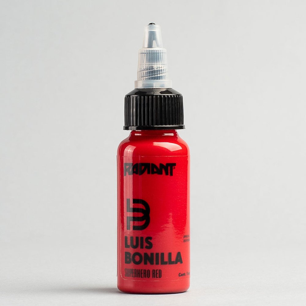 Tinta Radiant Colors | Luis Bonilla | Superhero Red - Soulflower Shop