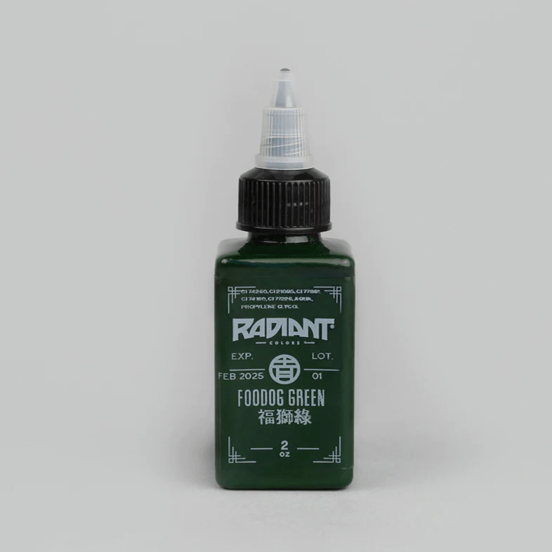 Tinta Radiant Colors | Orient Ching | Foodog Green - Soulflower Shop