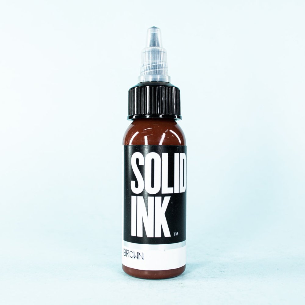 Tinta Solid Ink | Brown (1 oz. & 1/2 oz.) - Soulflower Shop