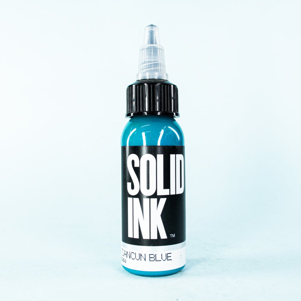 Tinta Solid Ink | Cancun blue (1 oz. & 1/2 oz.) - Soulflower Shop