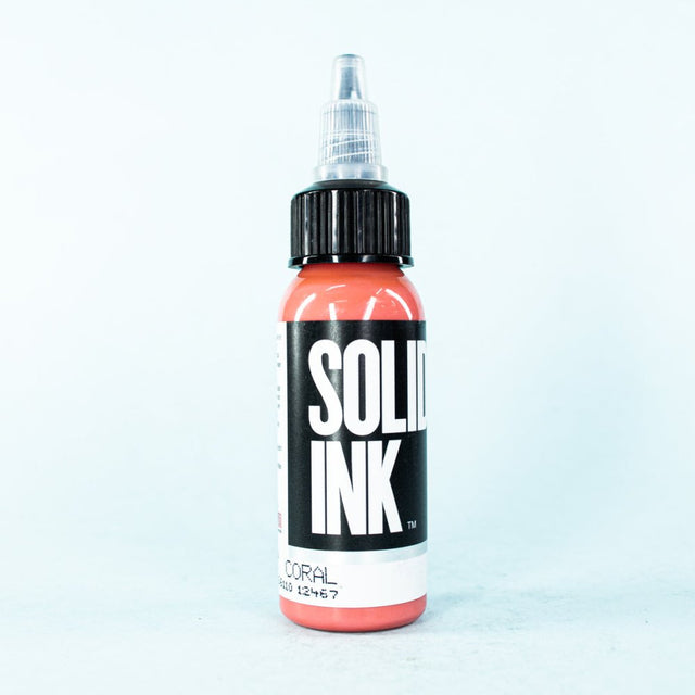 Tinta Solid Ink | Coral (1 oz. & 1/2 oz.) - Soulflower Shop