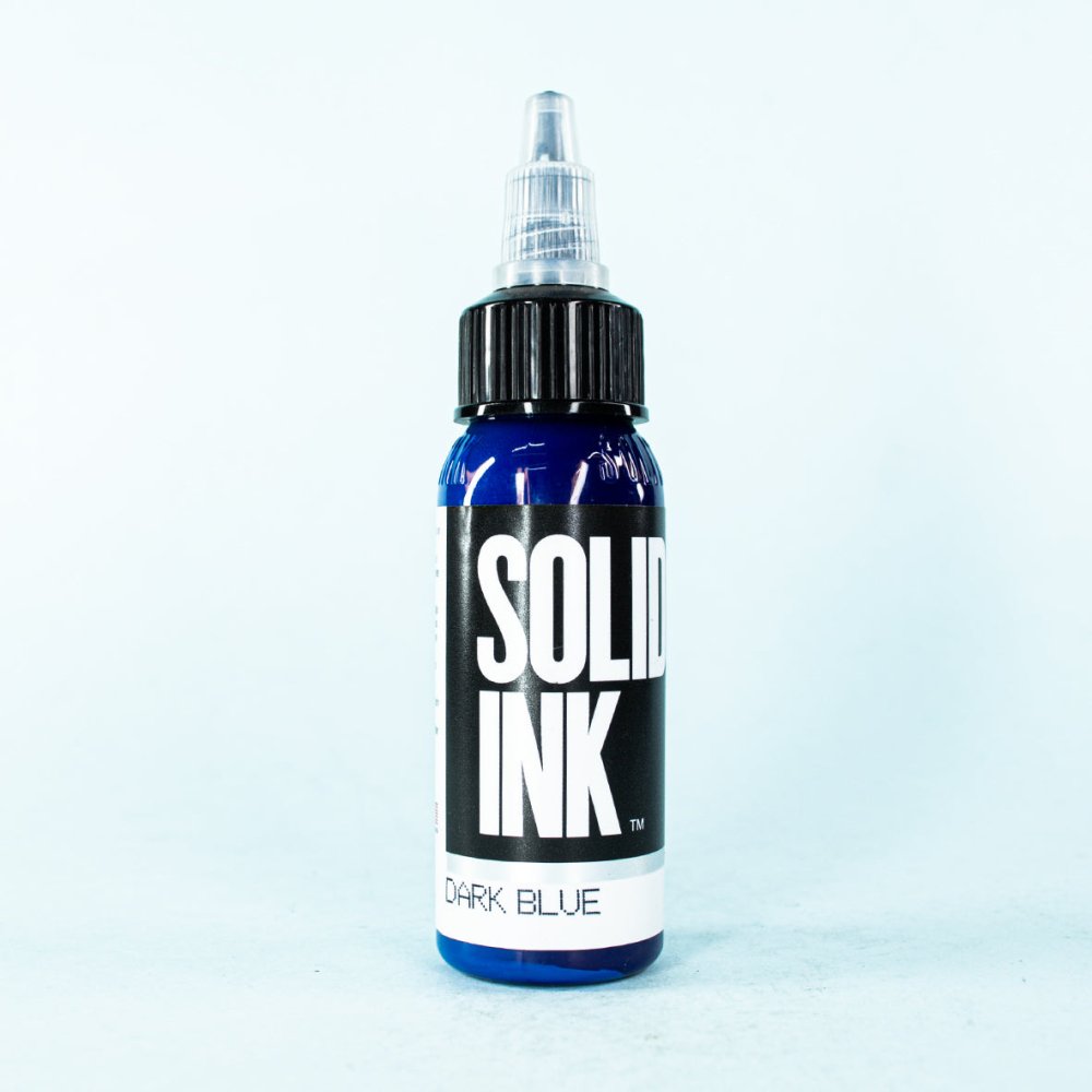 Tinta Solid Ink | Dark Blue (1 oz.) - Soulflower Shop