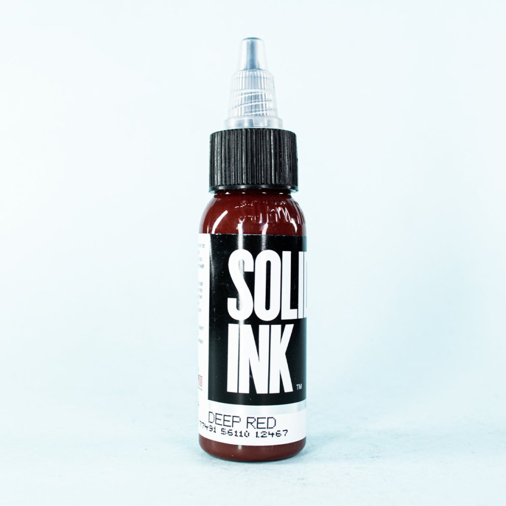 Tinta Solid Ink | Deep Red (1 oz.) - Soulflower Shop