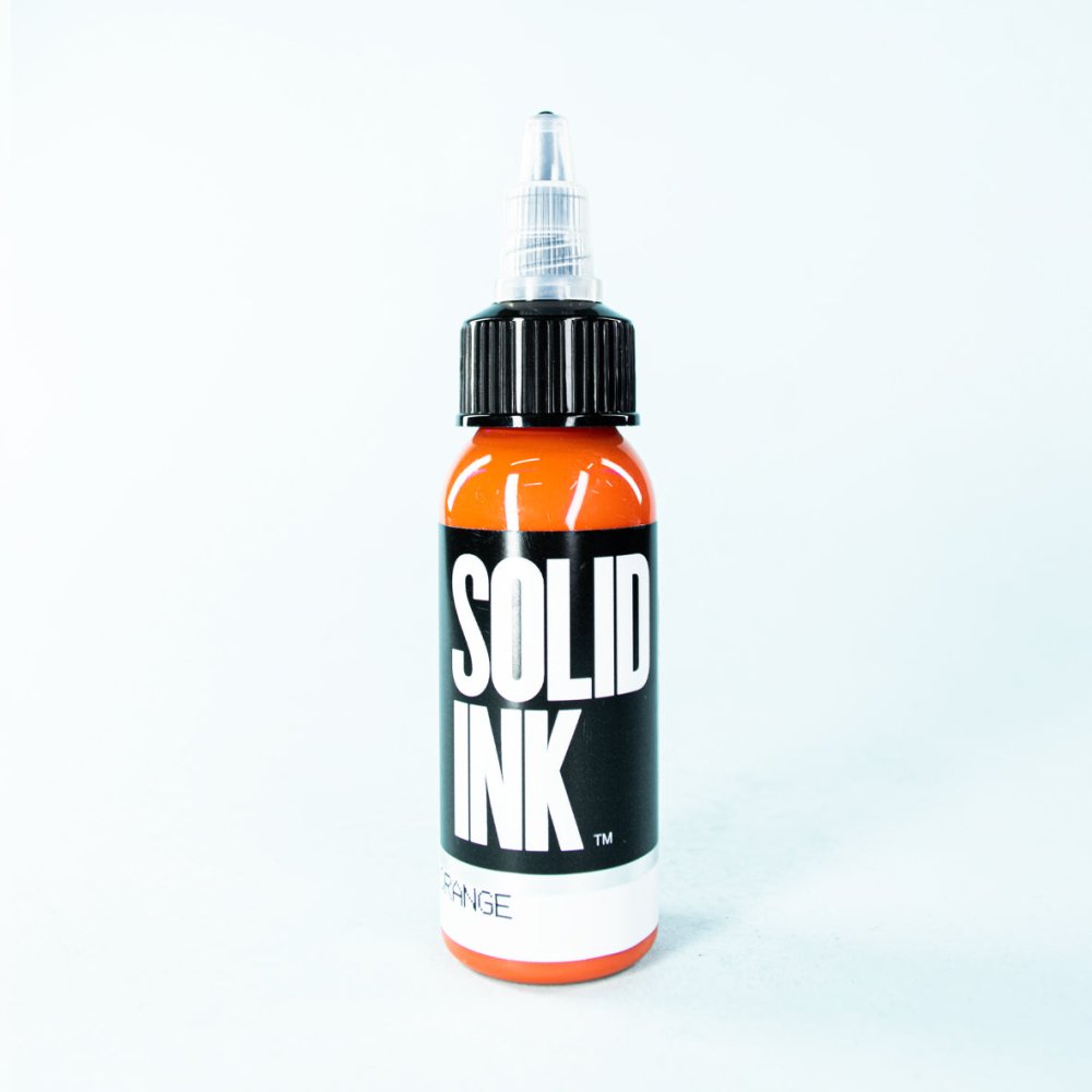 Tinta Solid Ink | Orange (1 oz. & 1/2 oz.) - Soulflower Shop