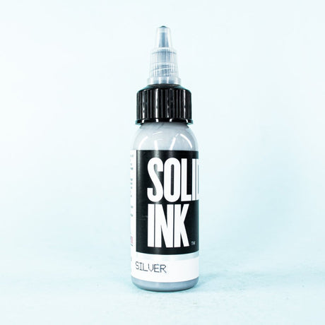 Tinta Solid Ink | Silver (1 oz. & 1/2 oz.) - Soulflower Shop