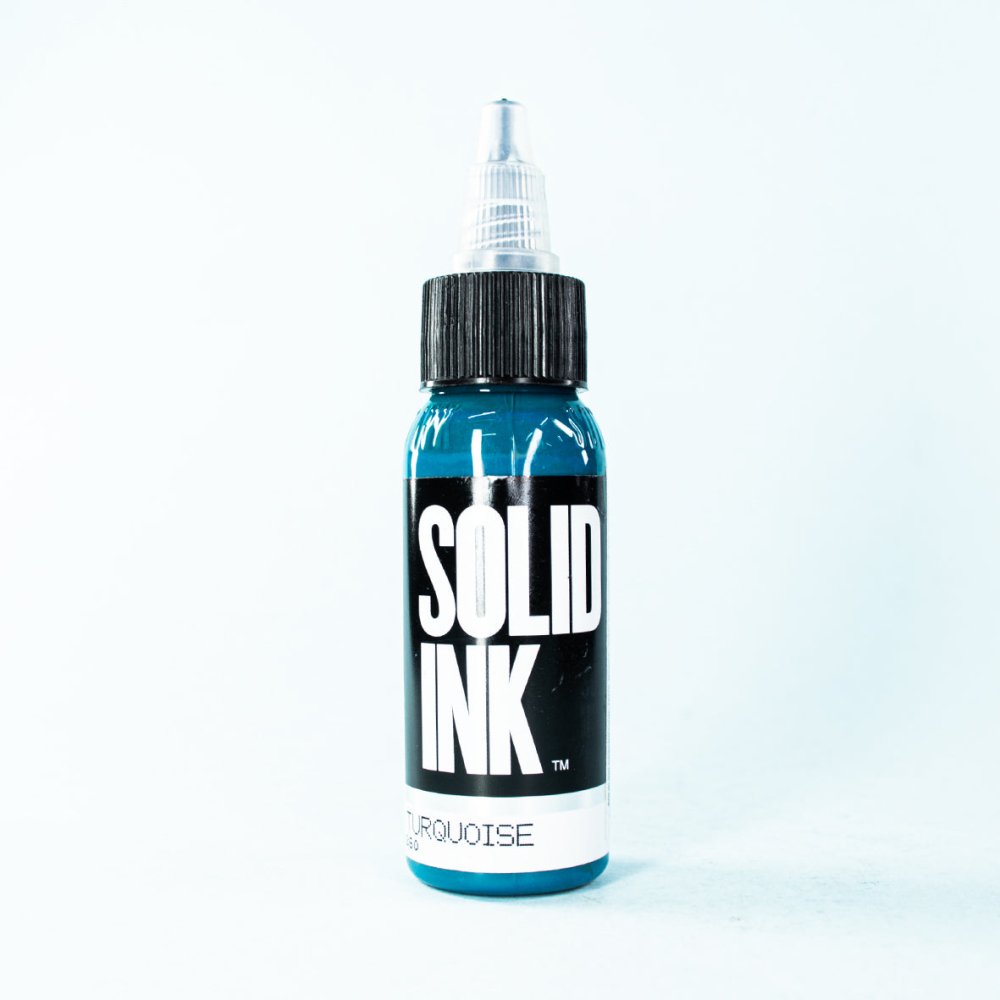 Tinta Solid Ink | Turquoise (1 Oz) - Soulflower Shop