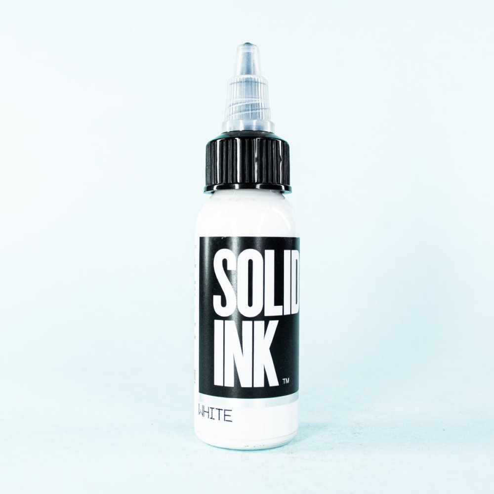 Tinta Solid Ink | White (1 oz. & 1/2 oz.) - Soulflower Shop